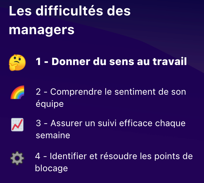 Les 4 principales difficultés des managers hybride