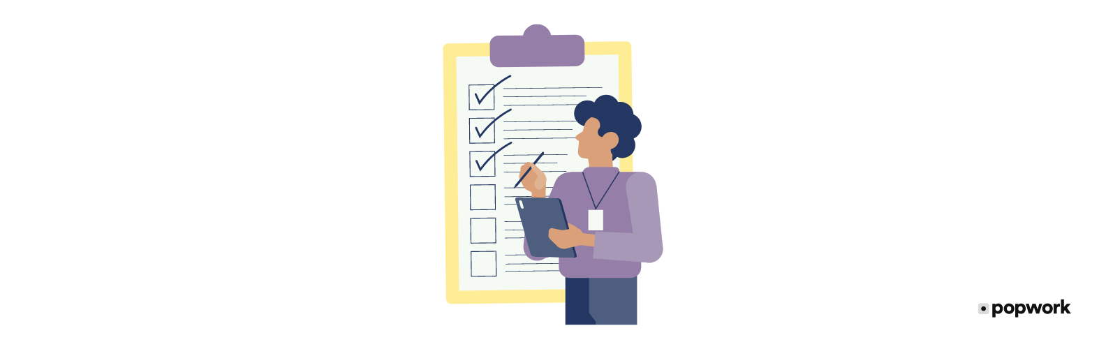 Personnage check-list Popwork