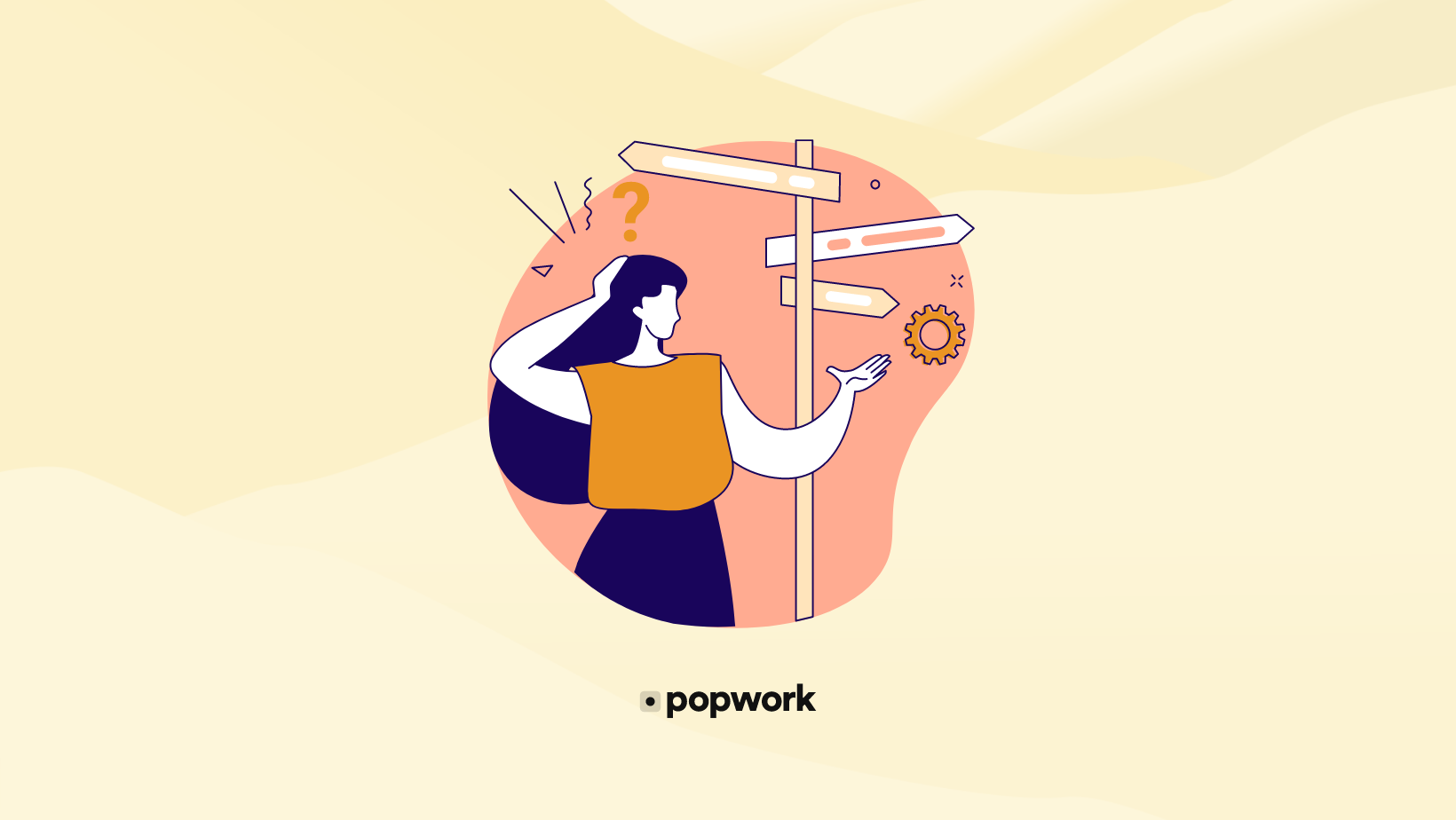 Femme confuse - Popwork