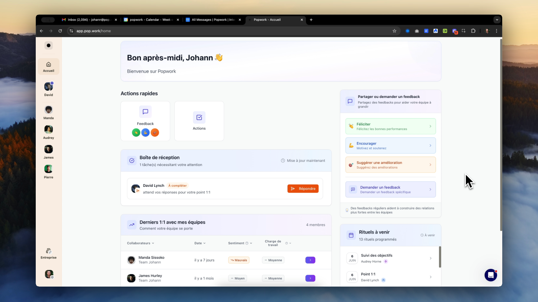 nouvelle home manager Popwork