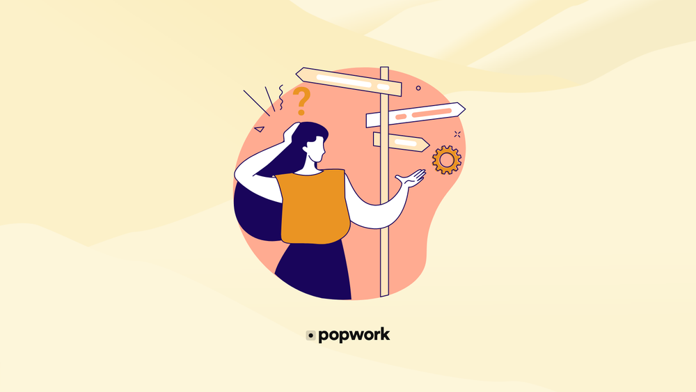 Femme confuse - Popwork