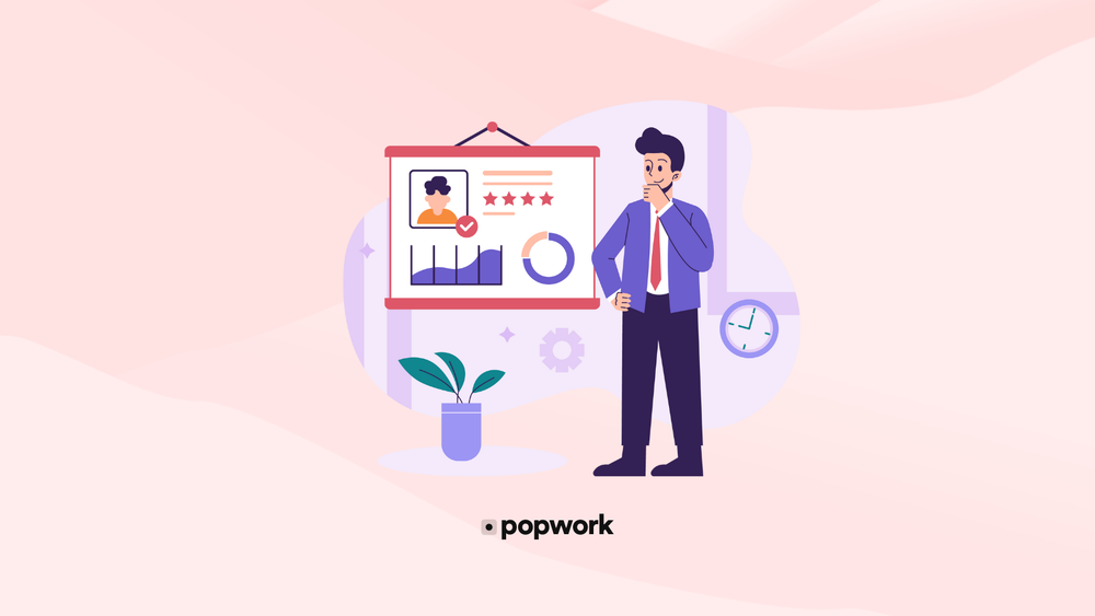 Personne analysant des résultats individuels - Popwork
