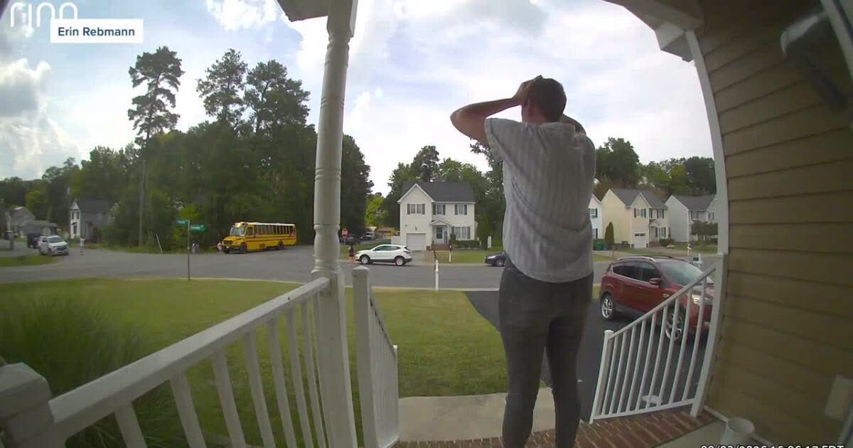 Video shows SUV blow past stopped Henrico school bus