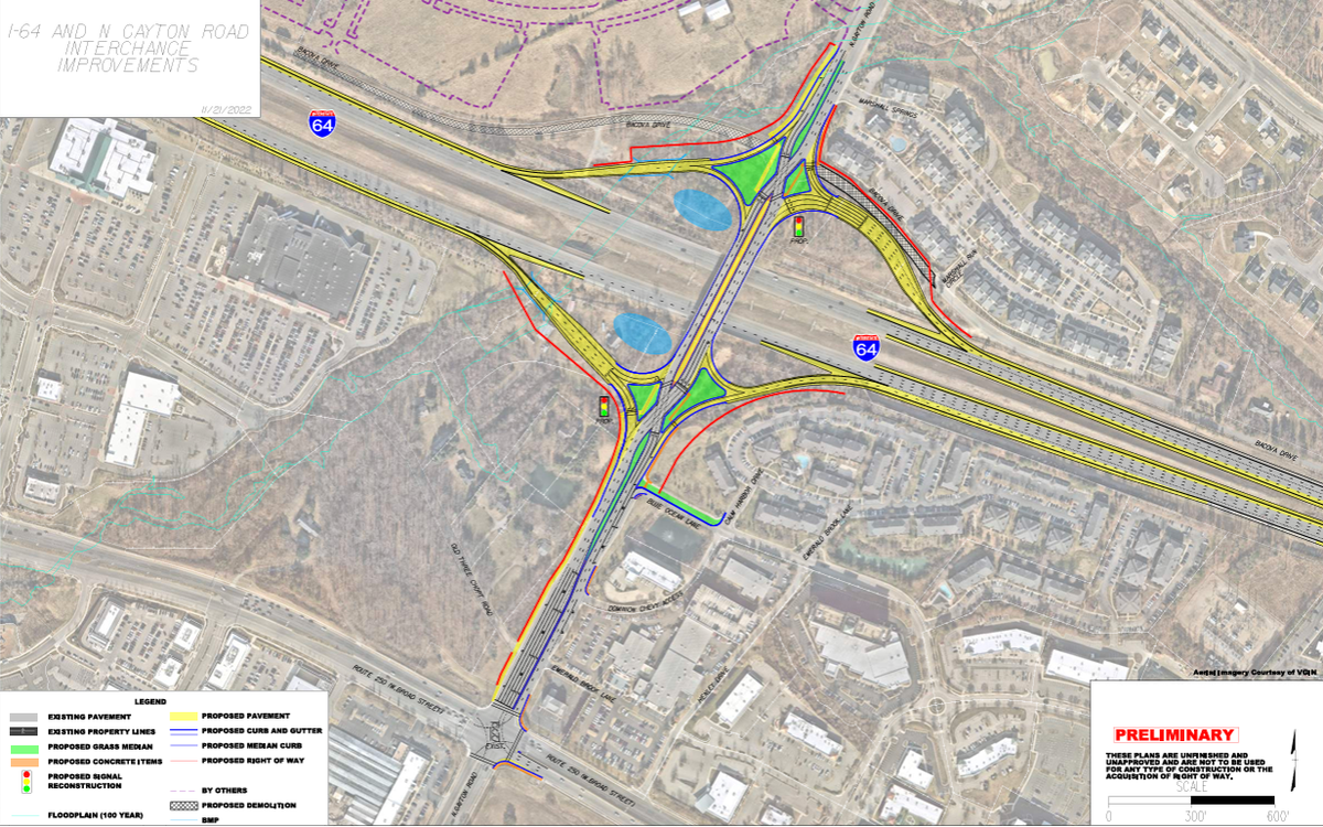 Funding for new I-64/North Gayton Road 'diverging diamond' sets in motion multi-year project to alleviate Short Pump congestion