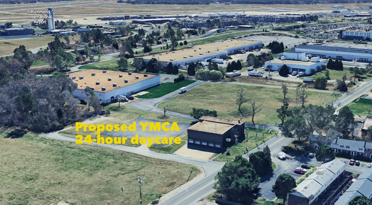 Capital Region Airport Commission proposes 24‑hour YMCA child‑care at Sandston site