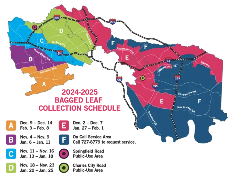 Henrico leaf collection begins Nov. 4