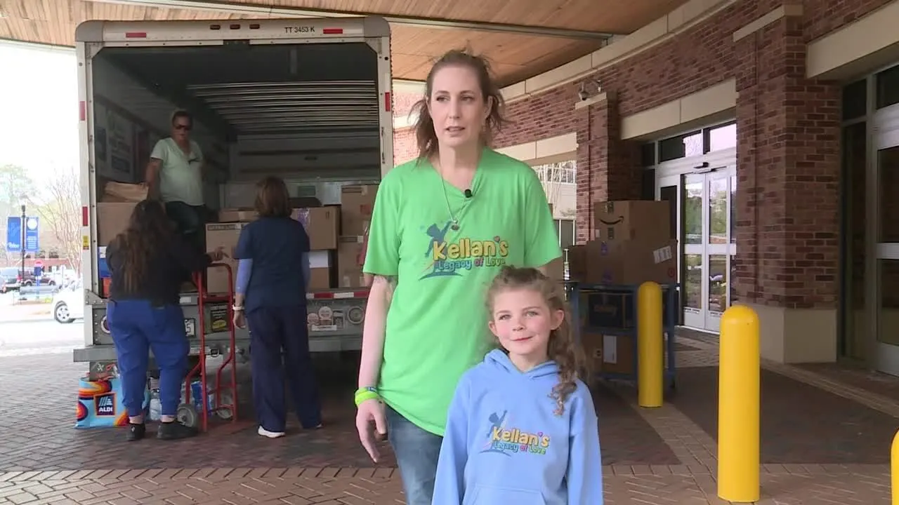 Toy delivery to St. Mary’s Hospital honors 'Kellan’s Legacy of Love'