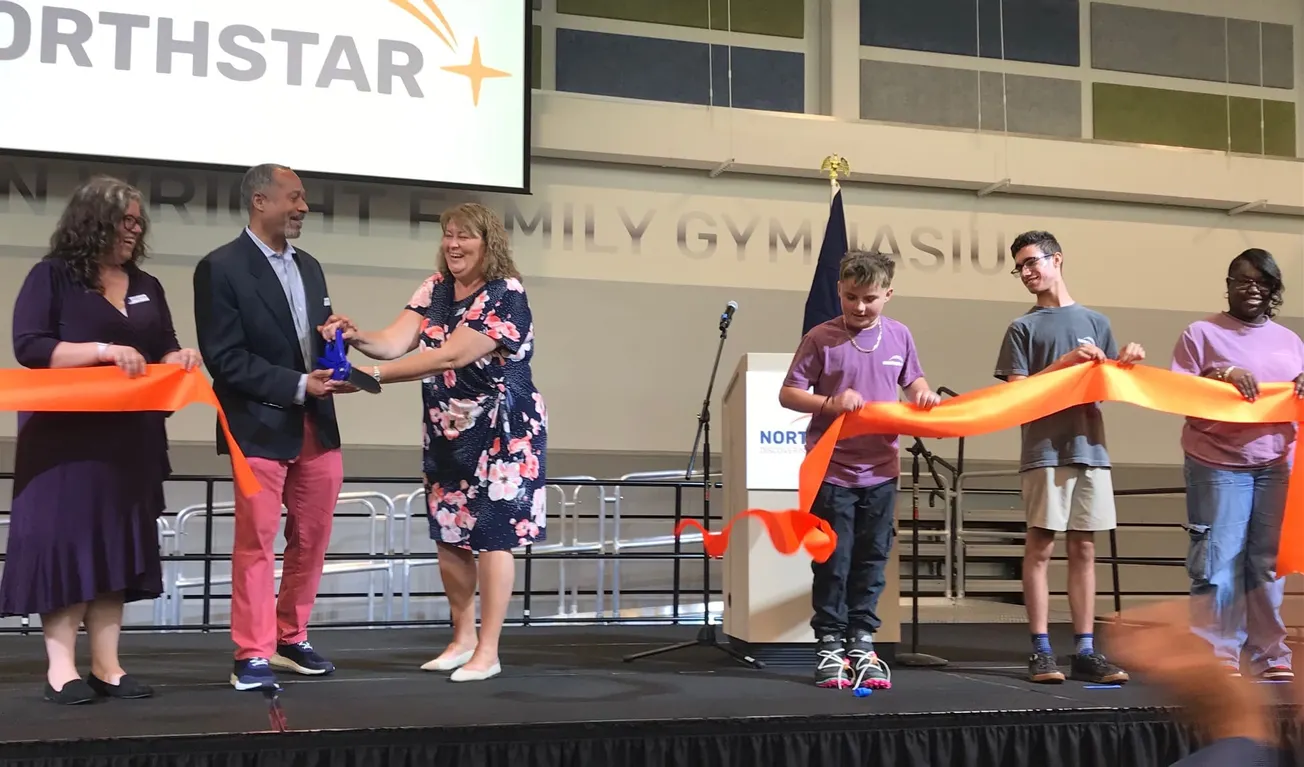 Northstar students steal the show at gym ribbon-cutting