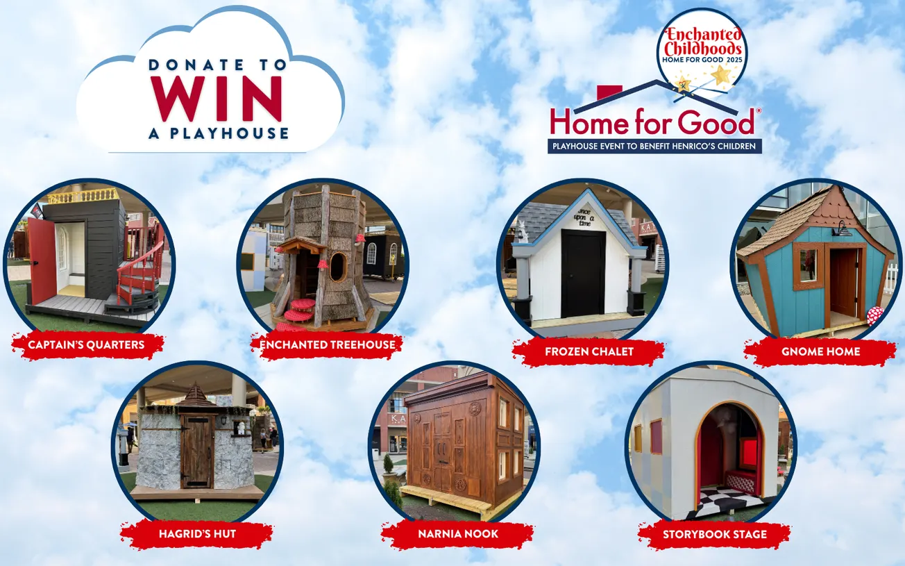 Win a luxury playhouse for $10 while supporting child abuse prevention