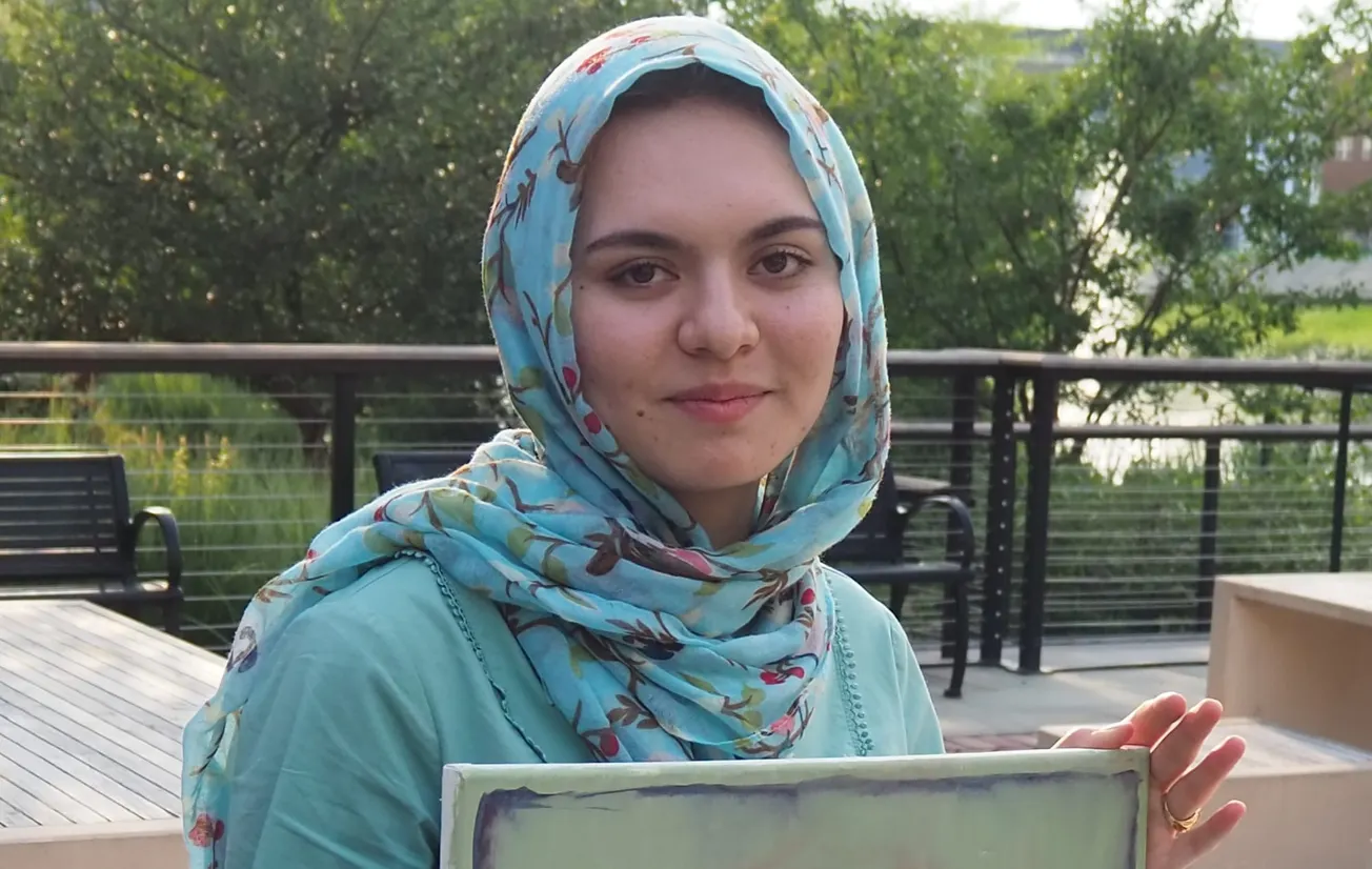 HENRICO: COUNTY OF REFUGE – Afghan native uses art to express emotional lows and highs of her journey to Virginia