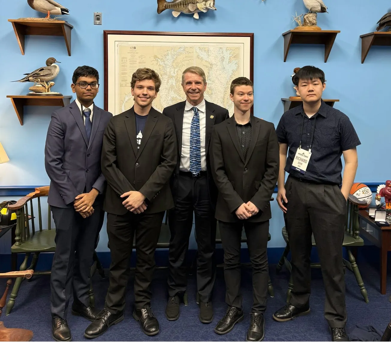 Wittman honors Deep Run HS students who won Congressional App Challenge