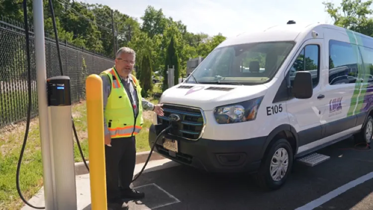 GRTC unveils EV charging stations for fleet of on-demand vehicles