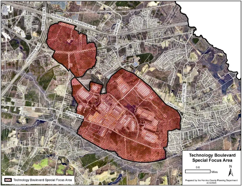 Henrico supervisors to weigh proposals designed to restrict large data centers to White Oak Technology Park region