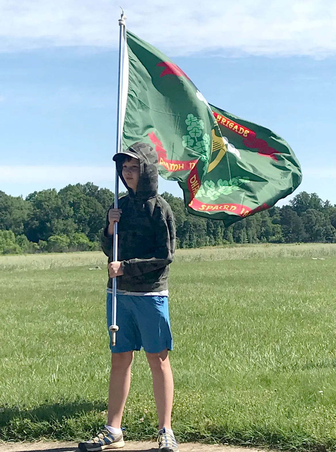 Malvern Hill tour highlights Irish Brigade