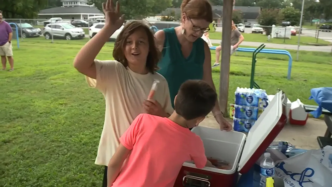 Henrico elementary school kicks off year with playground day after AC issues
