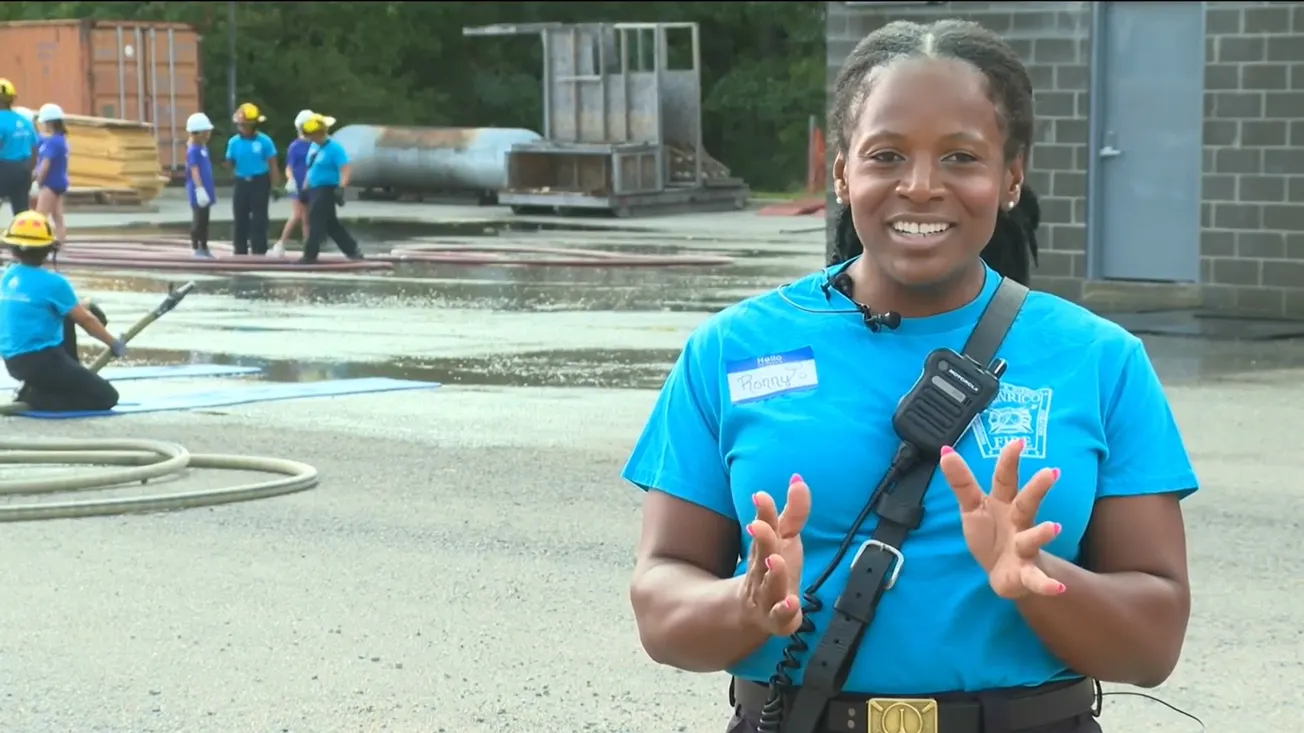Henrico Fire camp introduces girls to firefighting careers