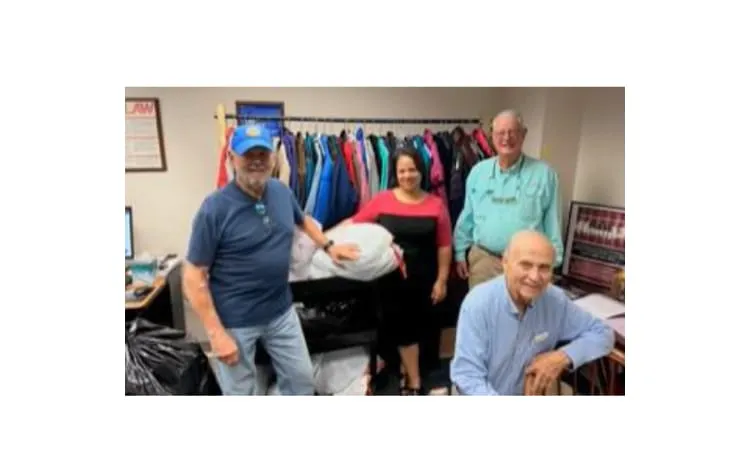 Western Henrico Rotary Club collects coats and outerwear for charity
