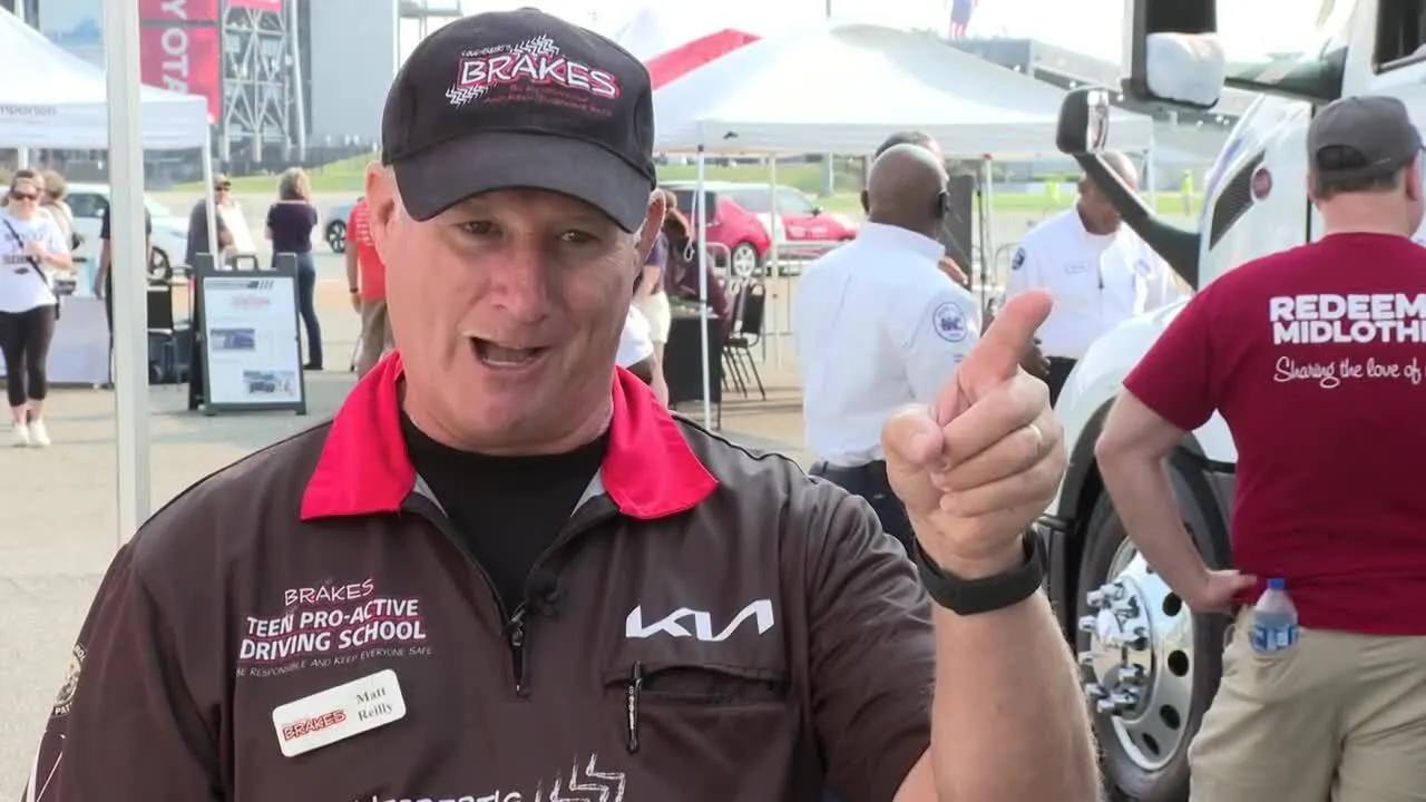 Drag racing champ's teen driver safety program debuts at Richmond Raceway