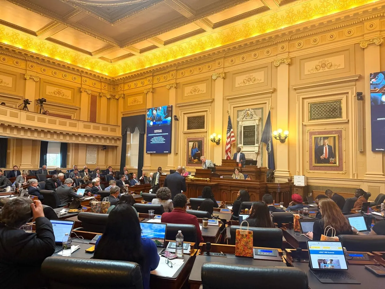 Va. Democrats roll out redistricting amendment to counter GOP map changes in other states