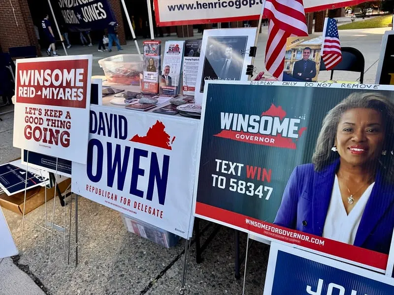 Early voting wraps in Virginia, with higher turnout than 2021