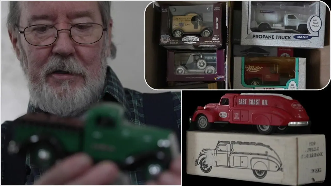 Henrico man giving away late father's die-cast coin bank collection for free during holidays