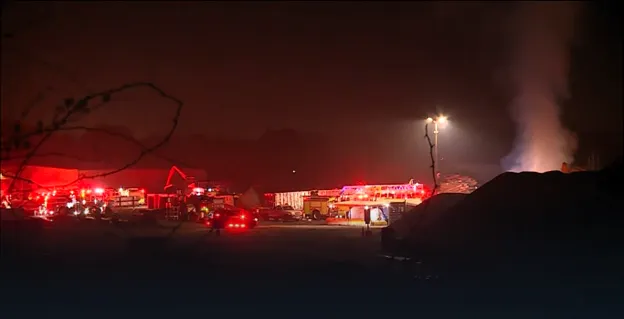 Henrico firefighters battle fire at Gillies Creek Recycling facility
