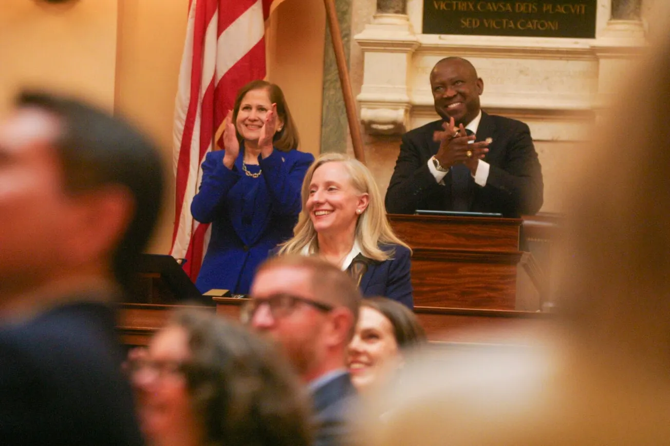 Spanberger urges action on democracy, costs in first address to Virginia lawmakers