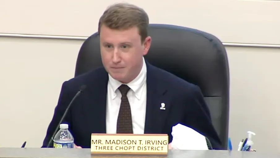 In rare non-unanimous vote, Henrico School Board elects Irving as chair