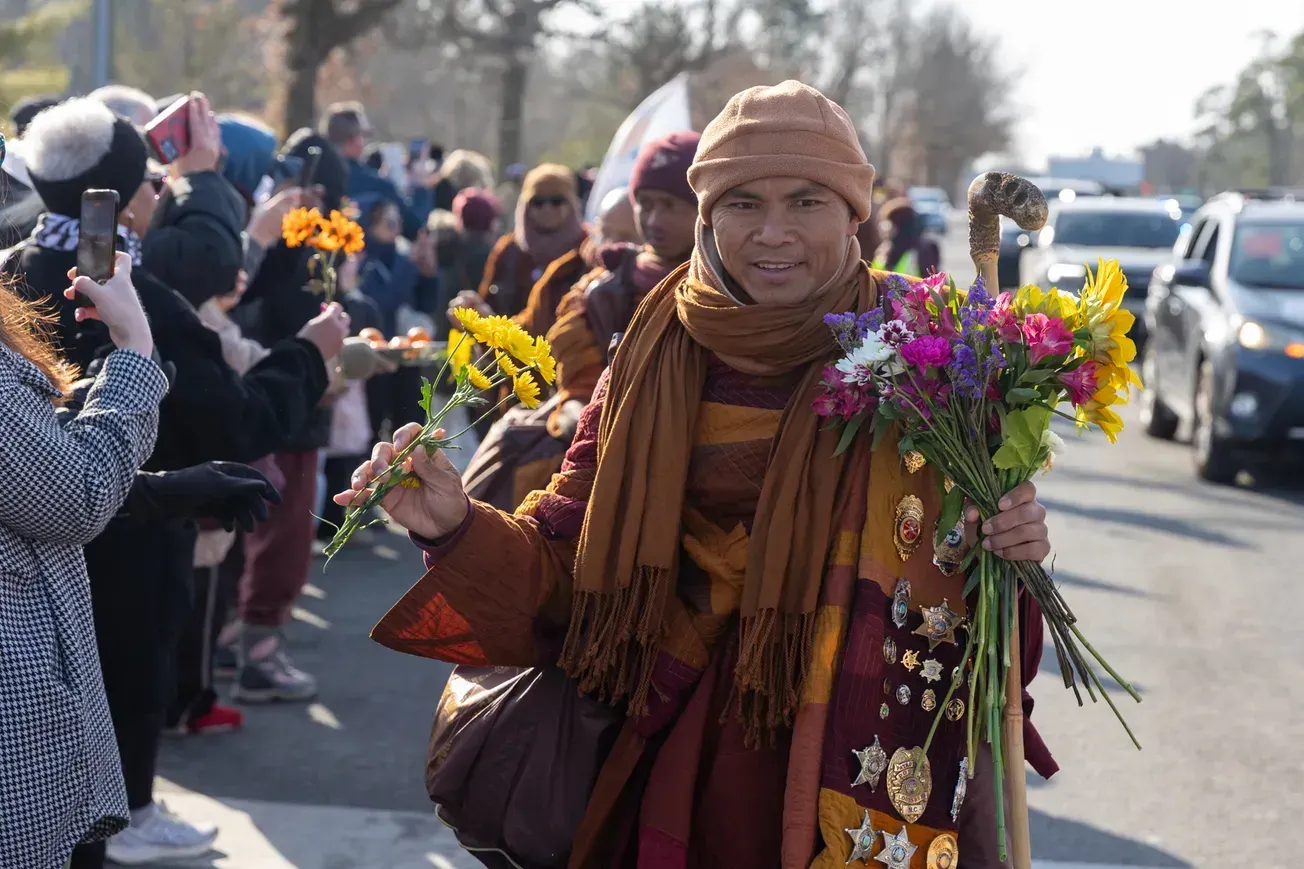 ‘Walk for Peace’ brings quiet moments of connection for thousands in Henrico, as leader shares mindfulness insights