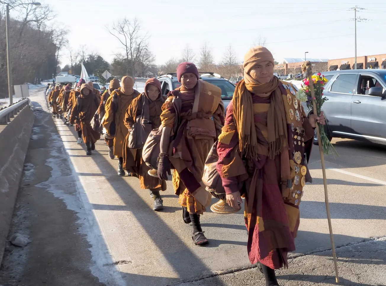 PHOTOS: 'Walk for Peace' passes through Henrico - Feb. 3, 2026