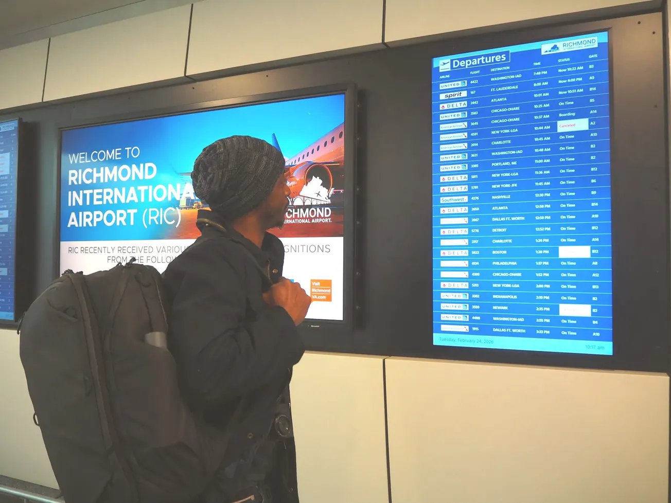 In a winter marked by weather-related cancellations, RIC officials look to future construction, expansion