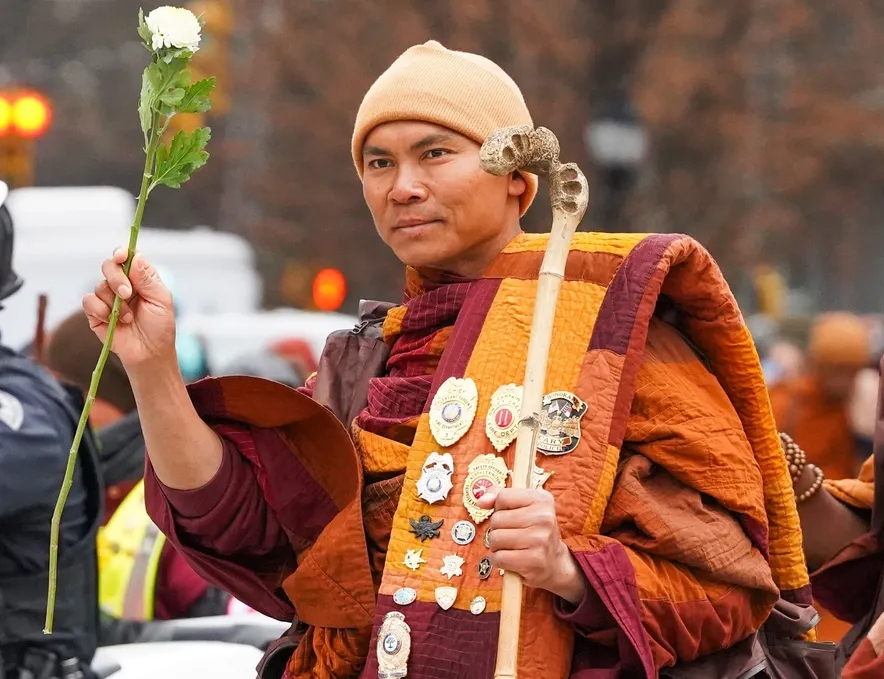 Where to see the Buddhist monks' 'Walk for Peace' in Henrico Feb. 3