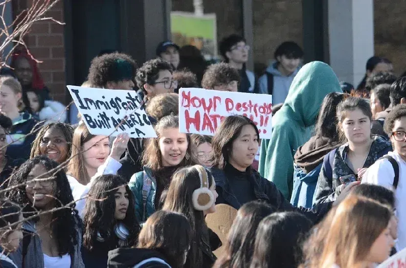 Henrico high-schoolers continue anti-ICE walkouts, while school administrators express concerns about disruption, safety