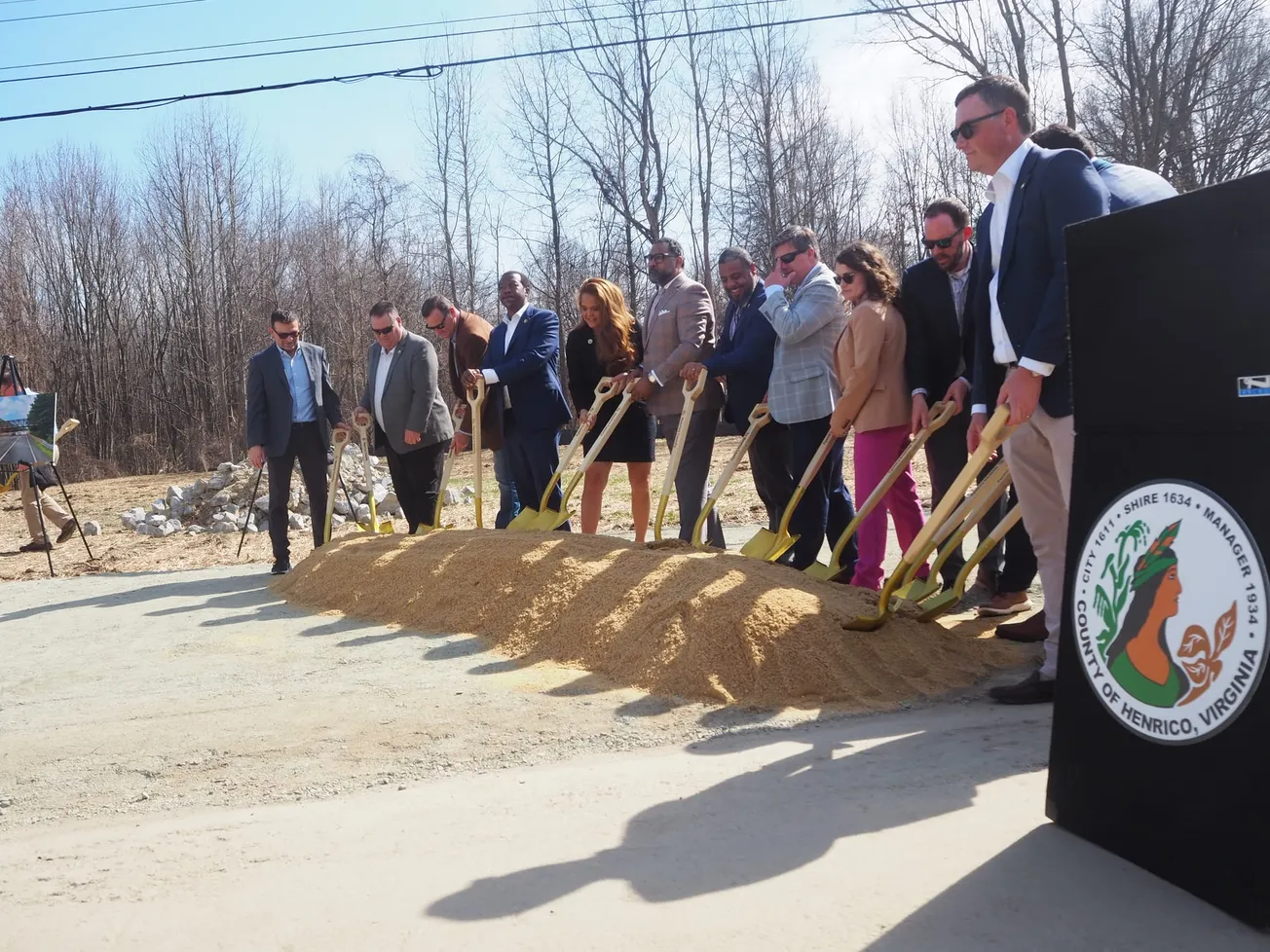 Officials break ground on Magellan Parkway extension – 'one of the biggest projects' Henrico has undertaken