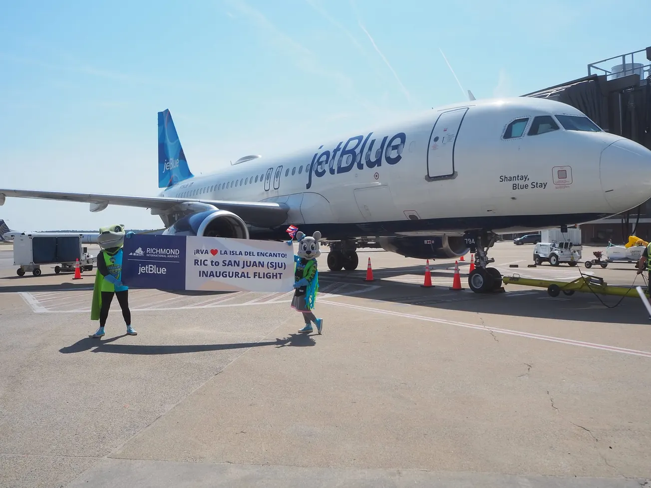 Richmond International Airport fetes new direct route to Puerto Rico