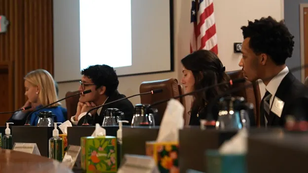 Henrico students take over county board room for Student Government Day