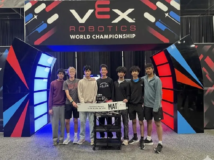 Glen Allen robotics team earns award at world championship event
