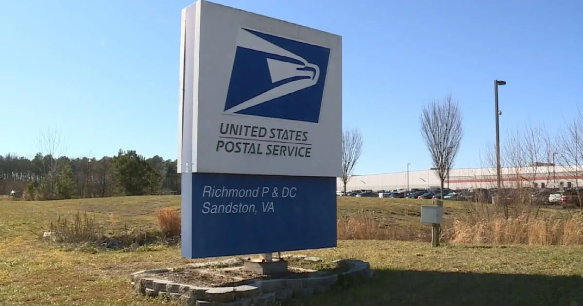 Postal worker sentenced to prison for stealing mail from Sandston USPS facility