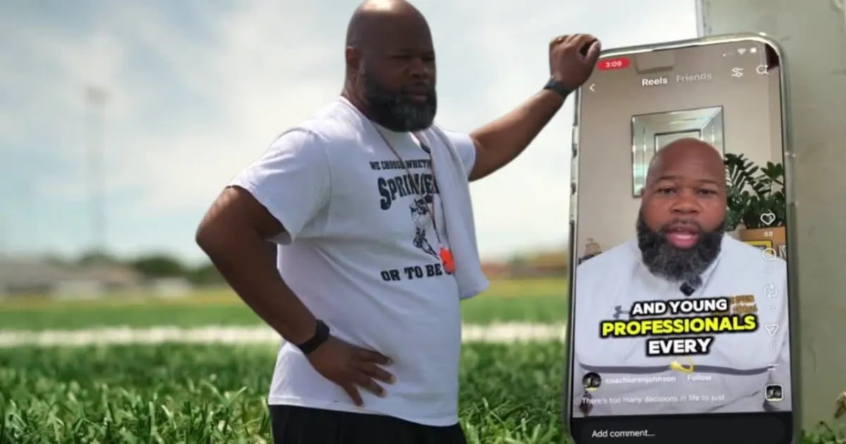 Highland Springs football coach Loren Johnson honors late father with daily wisdom