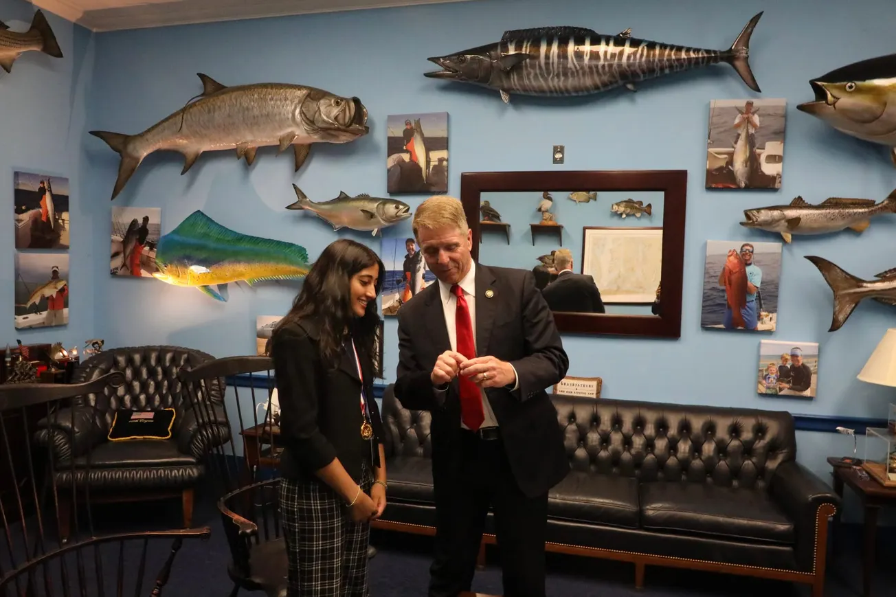 Wittman honors Glen Allen student who earned Congressional Gold Medal Award