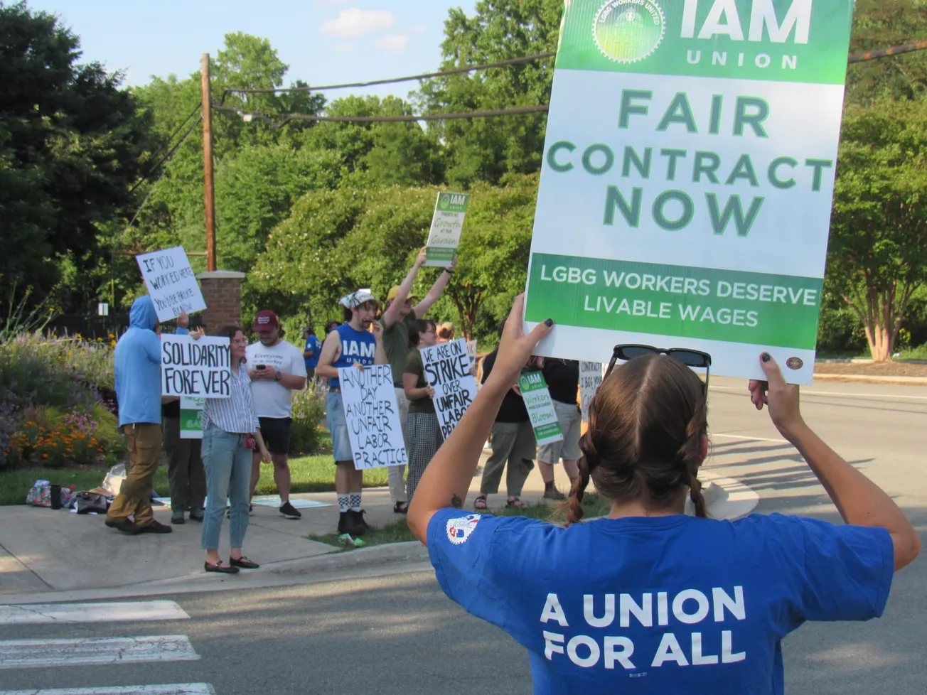 Lewis Ginter workers hold one-day strike, accuse management of 'regressive bargaining'