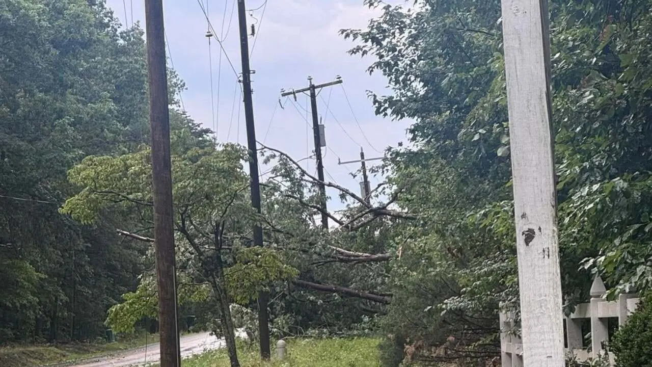 Storms knocked out power to 50,000 across Central Virginia