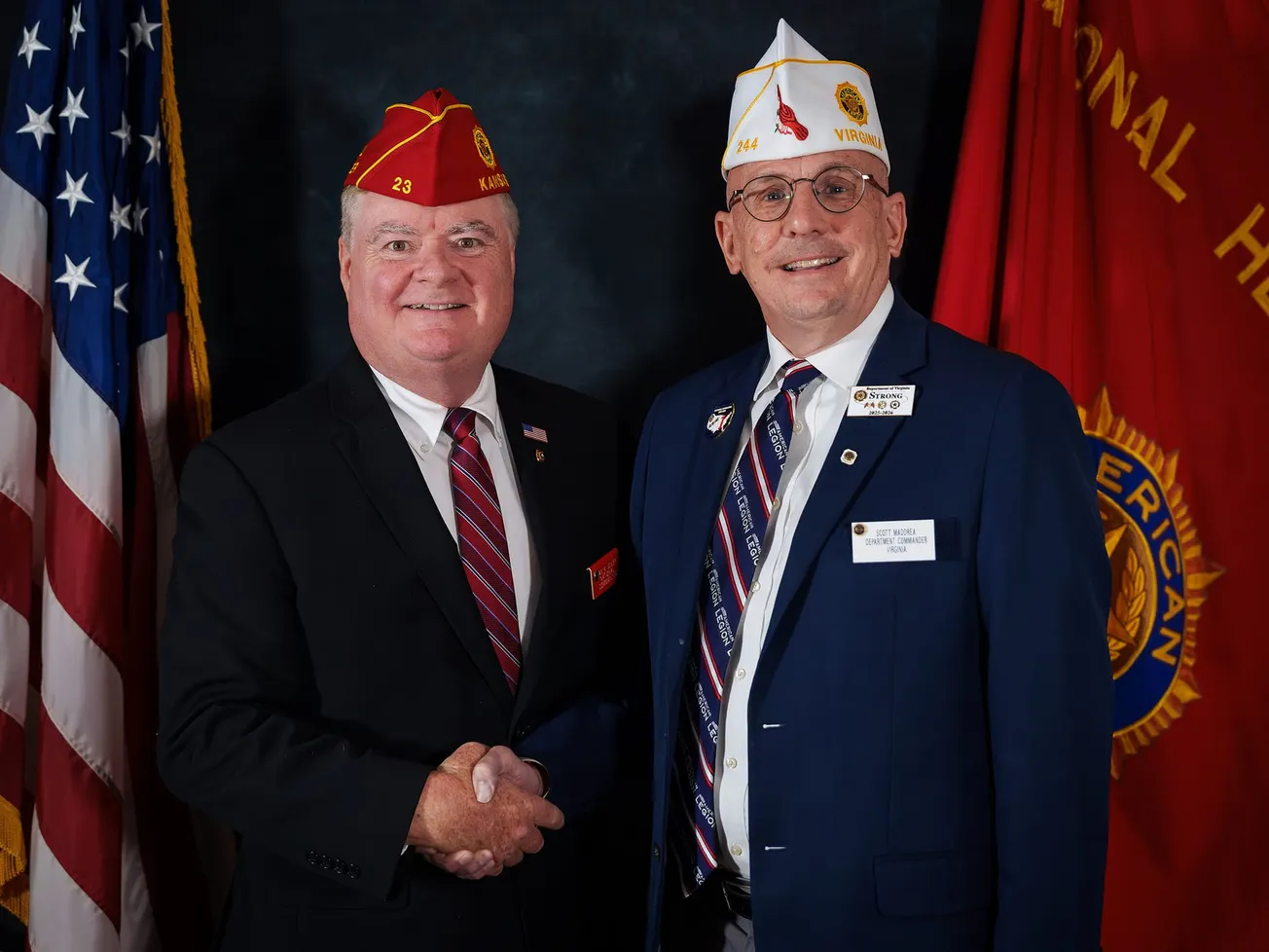 Glen Allen American Legion Post member completes year as Department Commander