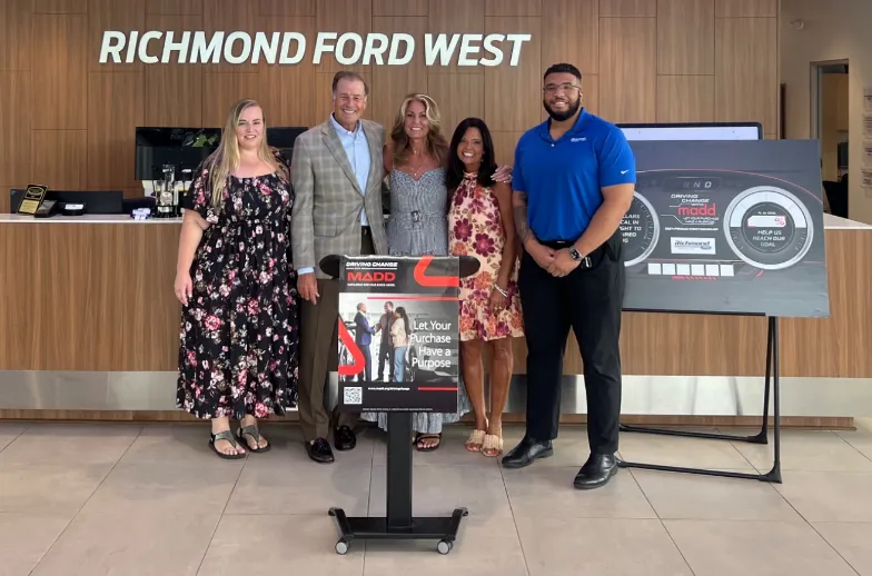 Richmond Ford Group gets MADD about drunk driving