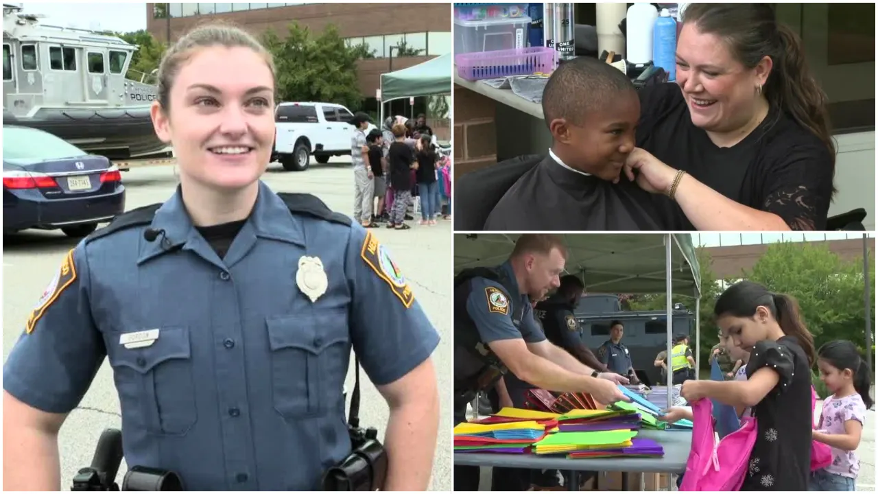 The emotional reason this Henrico officer started a free back-to-school event: 'It broke my heart'