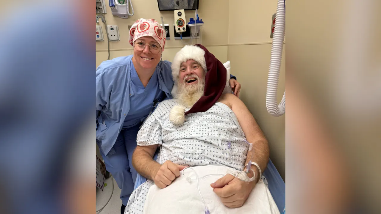 Central Virginia Santa spreads kindness beyond the holidays with kidney donation