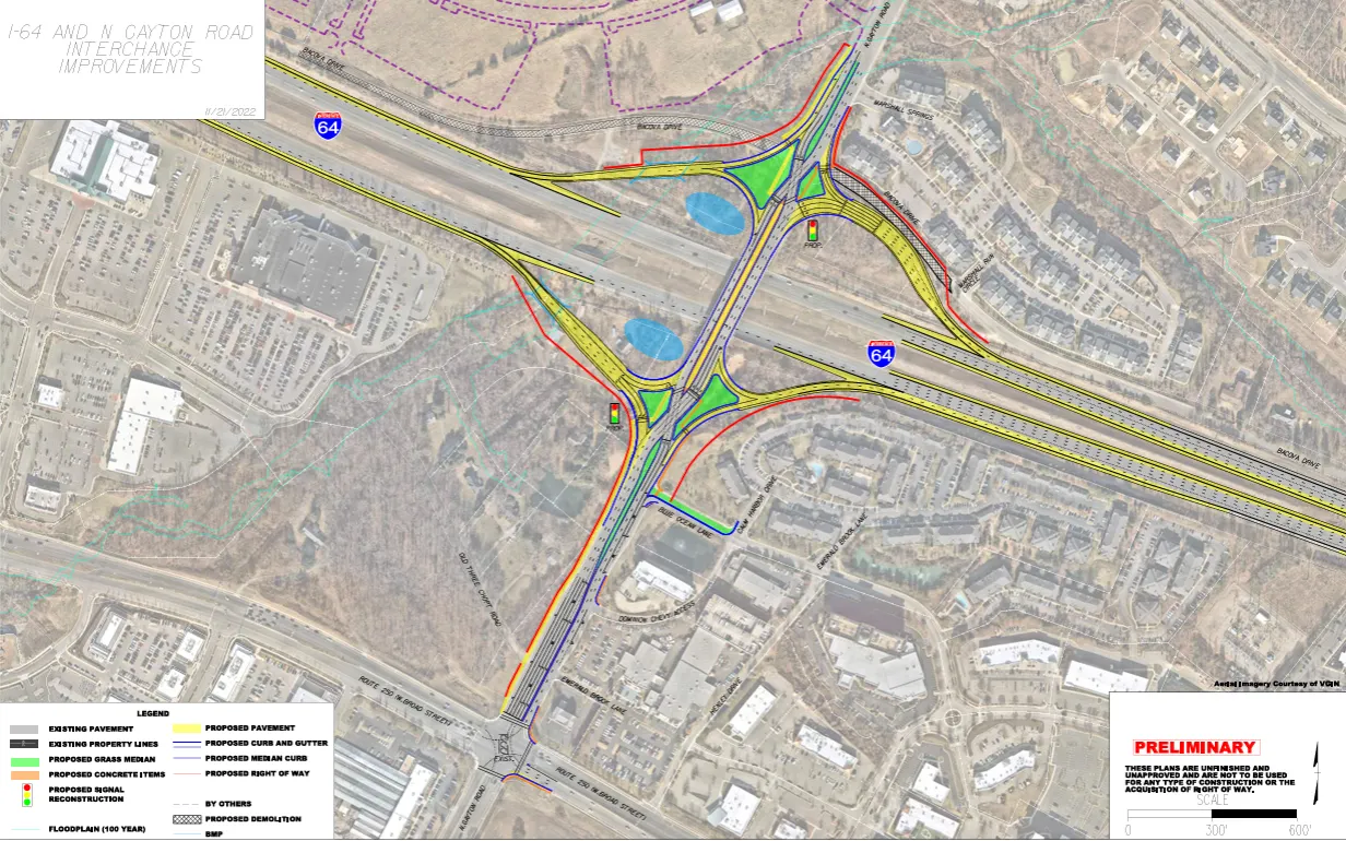 Funding for new I-64/North Gayton Road 'diverging diamond' sets in motion multi-year project to alleviate Short Pump congestion