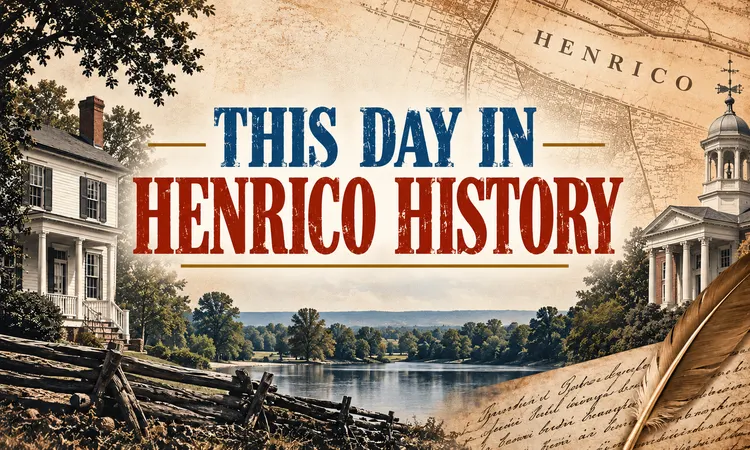This Day in Henrico History: Sept. 25 – Future Henrico school superintendent Jackson Davis is born