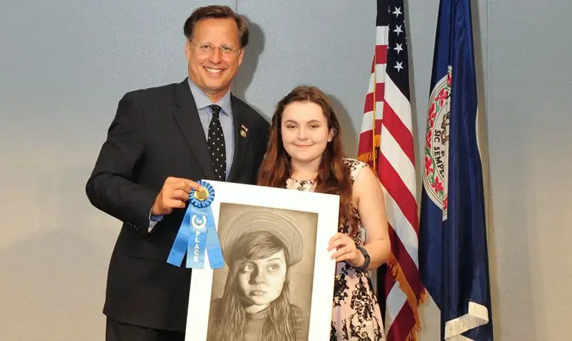 Hermitage HS student wins Congressional Art Competition