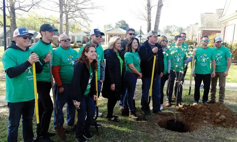 NASCAR drivers help spruce up VHBG